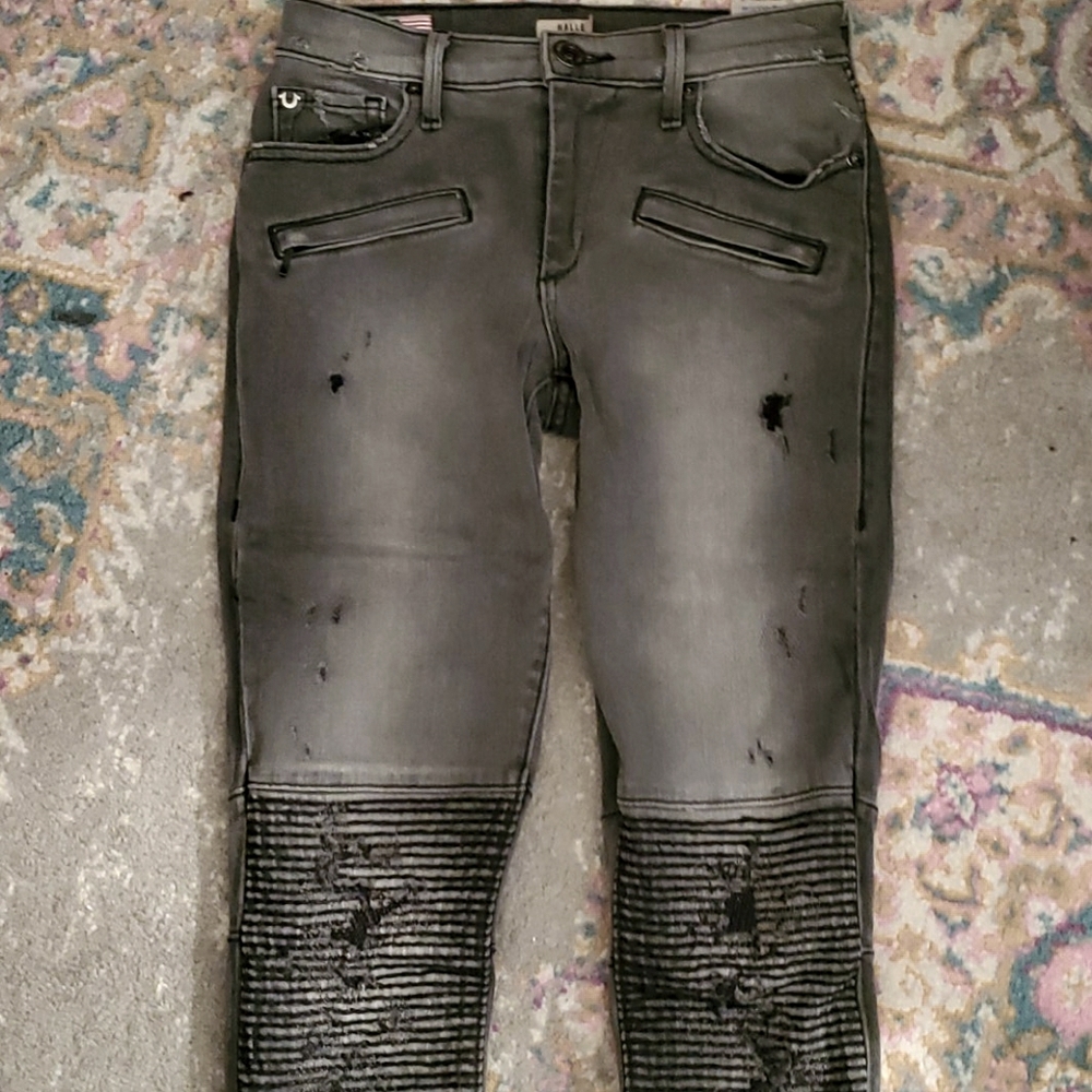 True Religion Moto Skinny Jeans